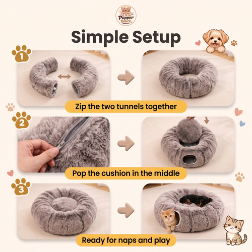 Pet Tunnel & Bed